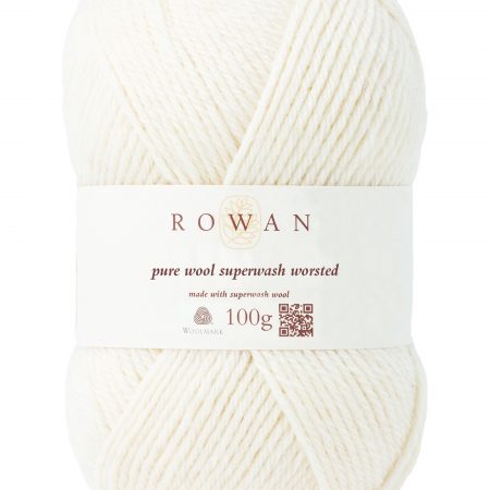 Rowan Pure Wool Superwash Worsted Farbe 102 soft cream
