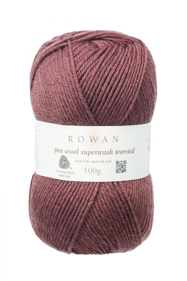 Rowan Pure Wool Superwash Worsted Farbe 188 toffee