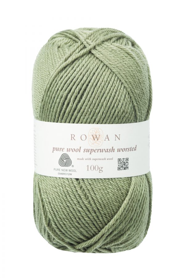 Rowan Pure Wool Superwash Worsted Farbe 193 fern