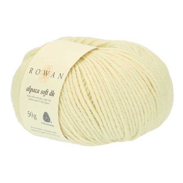 Rowan Alpaca Soft DK Farbe 221 Off White
