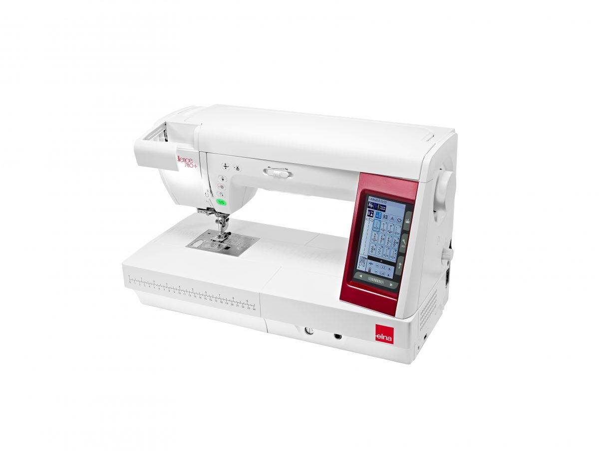 elna eXcellence 780+ Stoffe Wolle Kurzwaren